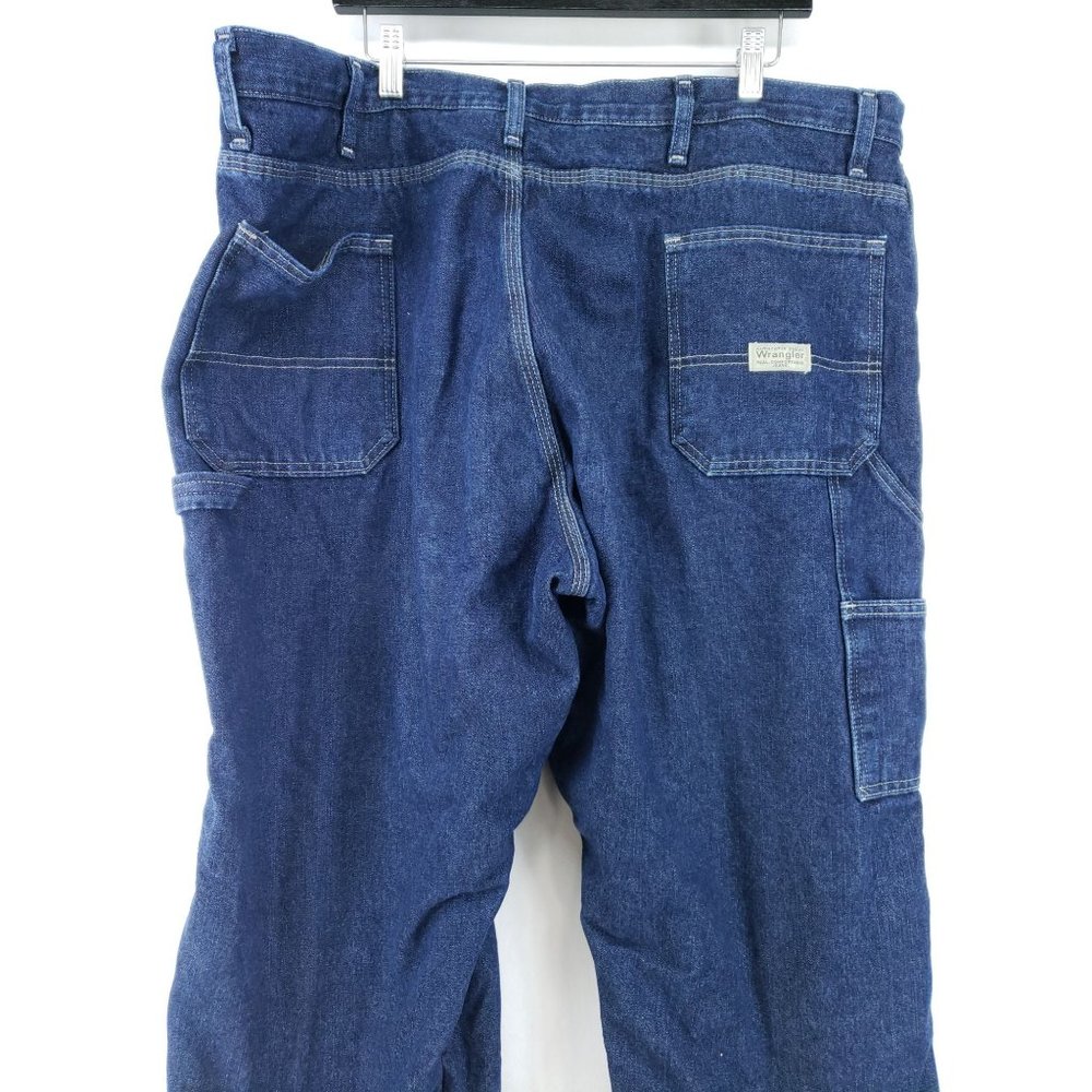 Wrangler Relaxed Fit Fleece Lined Jeans Men's Size 43/30 - Picture 4 of 7